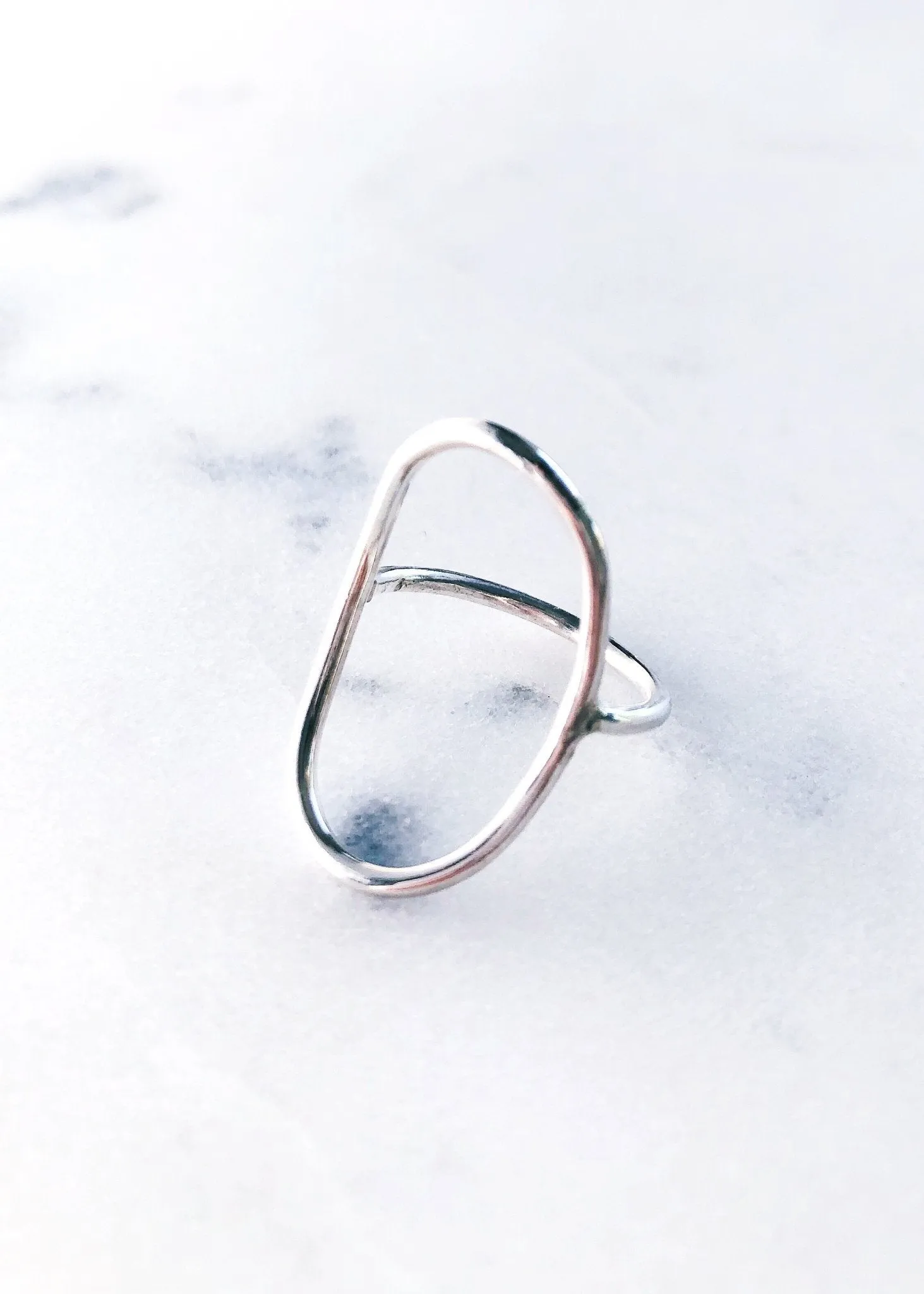 Silver Oval Ring - Makanui