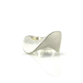 Silver Wave Ring