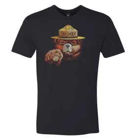 Smokey Bear Watchful Eyes T-shirt (Unisex)