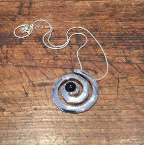 Snail Pendant (Black)