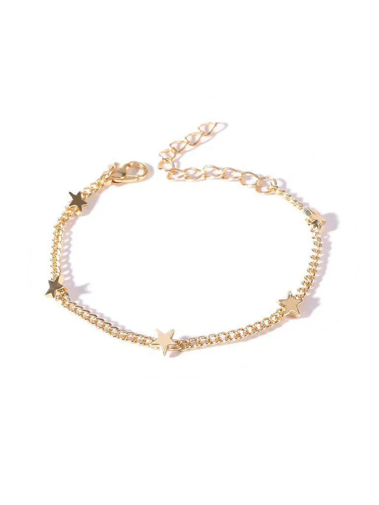 Star Charm Chain Bracelet