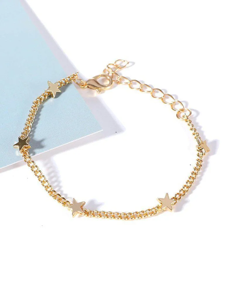 Star Charm Chain Bracelet