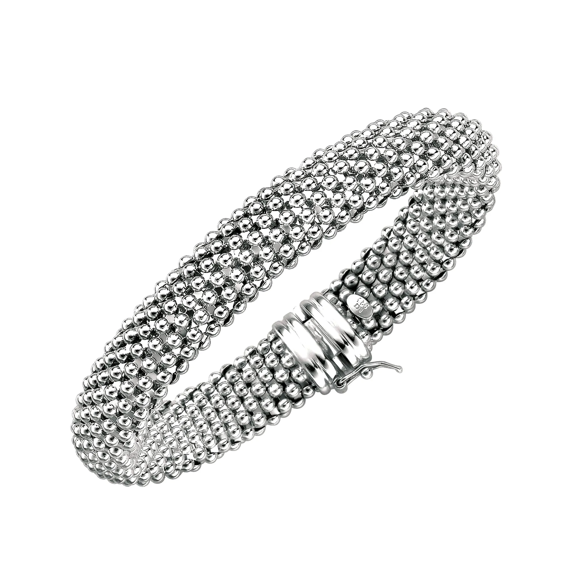 Sterling Silver Mesh Style Women's Bracelet, 7.5"