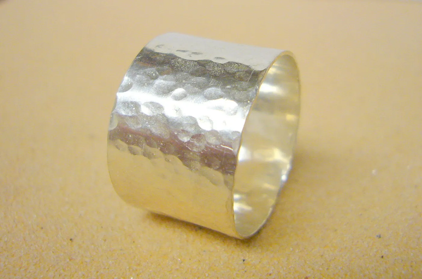 Sterling Silver Wide Silver Band Ring