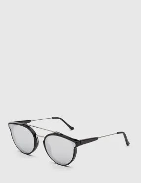 Super Giaguaro Forma Sunglasses - Silver