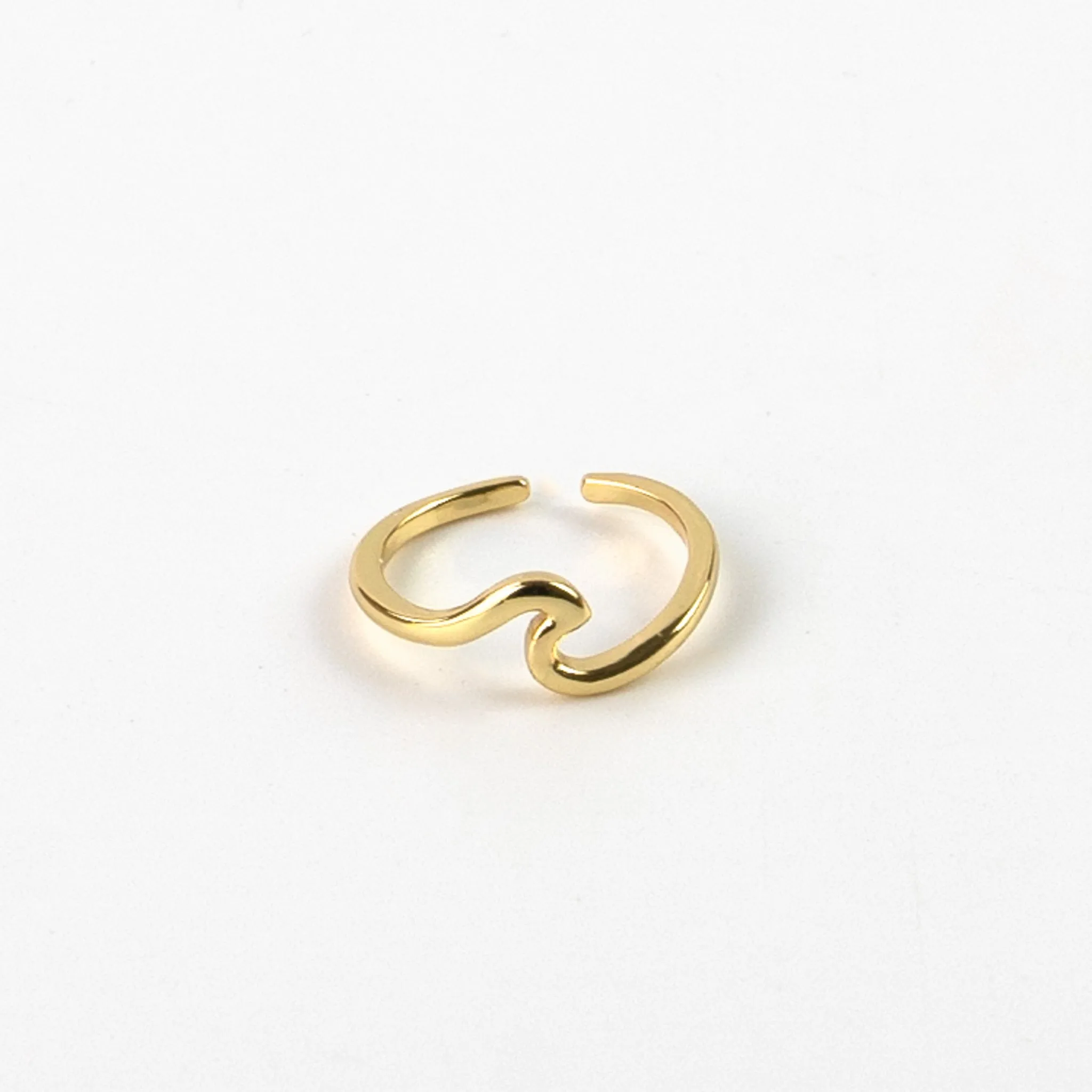 Surfer Girl Wave Toe Ring