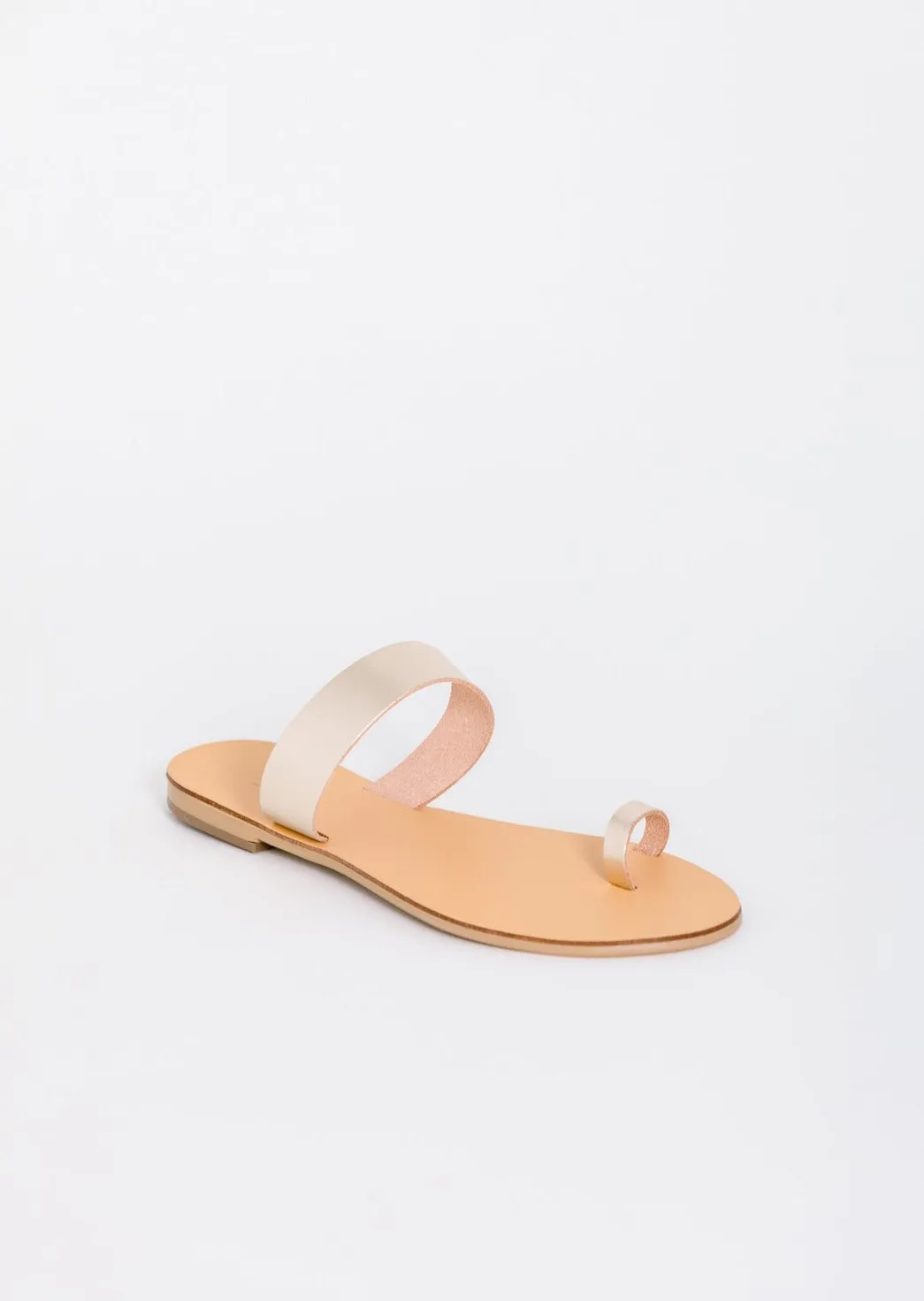 Thessa Vegetable Tanned Leather Sandal