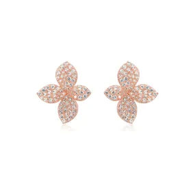 THIALH - Classic - Bloom 18K Rose Gold plated Earrings