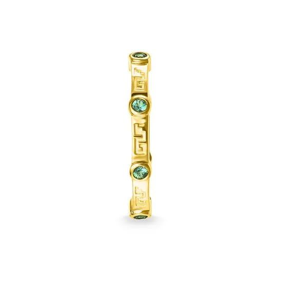 Thomas Sabo Ring "Green Stone" TR2179-472-6-54