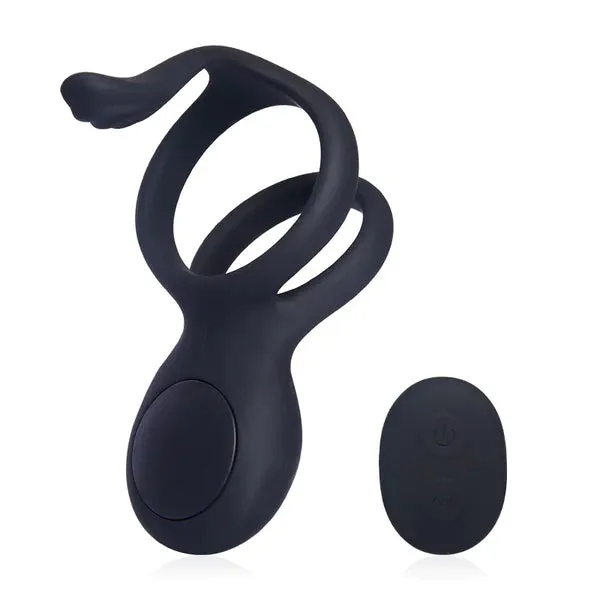 VibeRise - Sensual Harmony Remote-Controlled Dual Vibrating Cock Ring