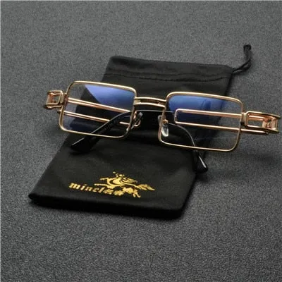 Vintage  square Hip Hop Punk Sun Glasses