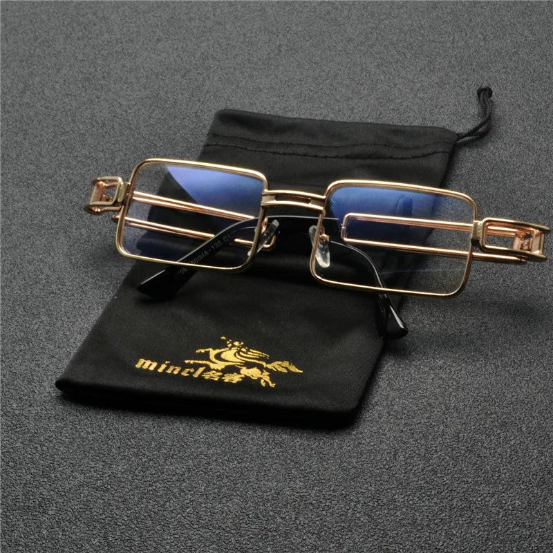 Vintage  square Hip Hop Punk Sun Glasses