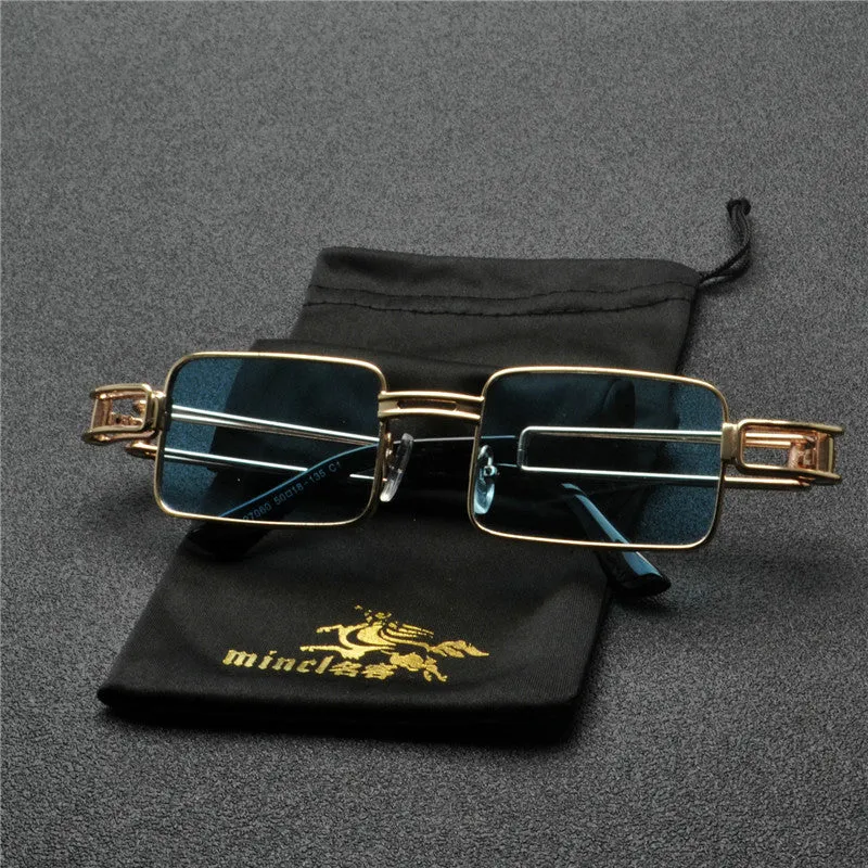 Vintage  square Hip Hop Punk Sun Glasses