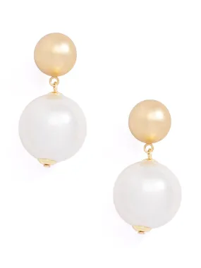 Zenzii E2610 Pearl Drop Earring